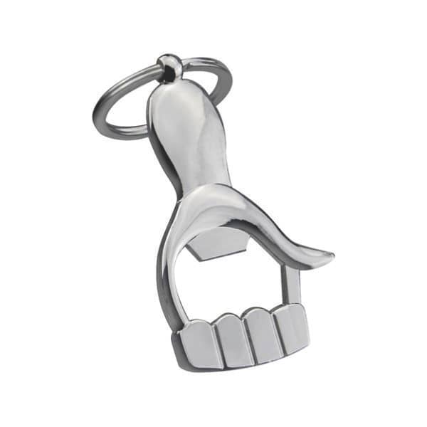 Chaveiro Abridor Mão de Metal Personalizado