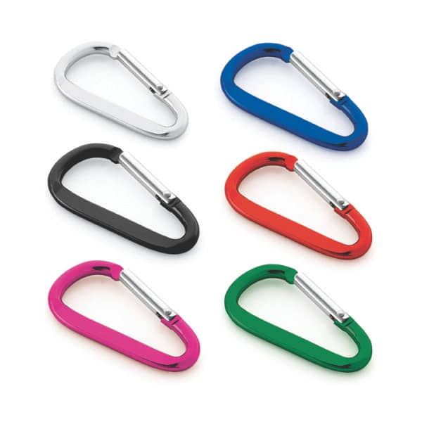 Chaveiro Mosquetão Personalizado em Aluminio