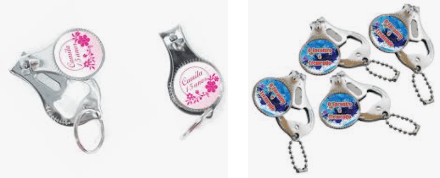 Chaveiro Personalizado Cortador de Unha