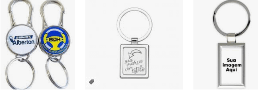 Chaveiro Personalizado Metal