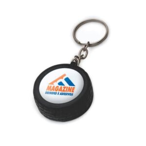 Chaveiro Plástico em Formato de Pneu Brinde