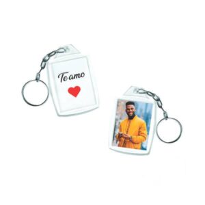 Chaveiro Porta Retrato em Acrílico Personalizado