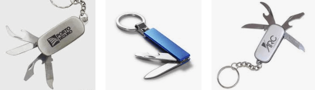 Chaveiro com canivete Personalizado