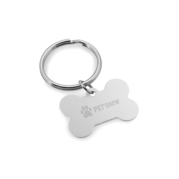 Chaveiro de Aluminio Formato Osso Personalizado