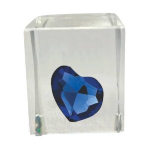 Chaveiro de Cristal Lapidado Personalizado