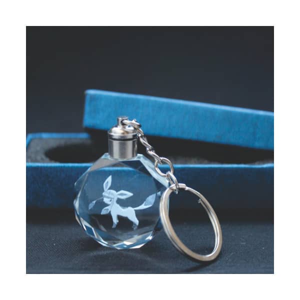 Chaveiro de Cristal Lapidado Personalizado