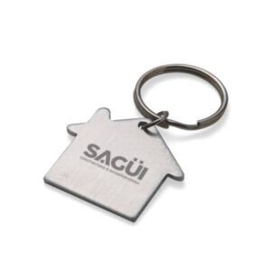 Chaveiro de Metal Casa Lar Personalizado