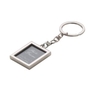 Chaveiro de Metal Porta Retrato Personalizado