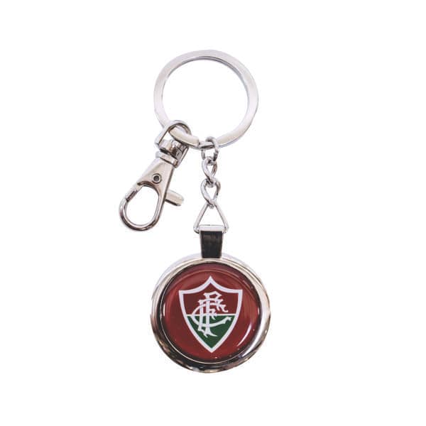 Chaveiro de Metal Redondo Seu Time