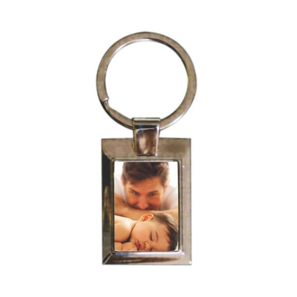 Chaveiro de Metal com Foto Personalizado