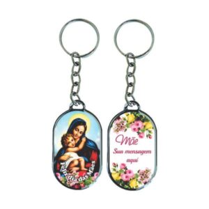 Chaveiro de Plástico Personalizado Frente e Verso