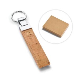 Chaveiro em Cortiça para Brindes