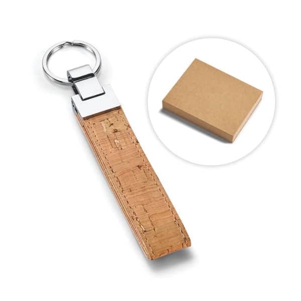 Chaveiro em Cortiça para Brindes