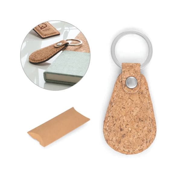 Chaveiro em Cortiça para Sublimação