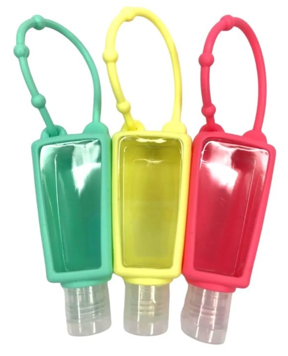 Chaveiro porta álcool gel