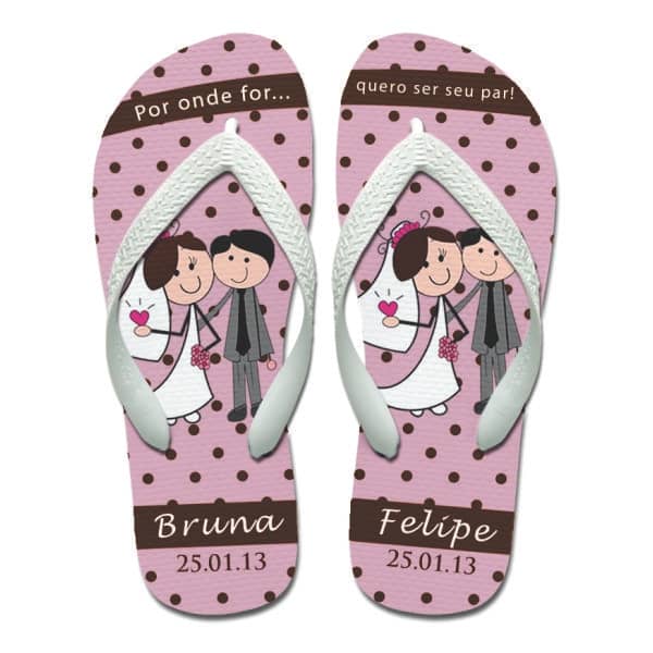 Chinelos Personalizados Natal