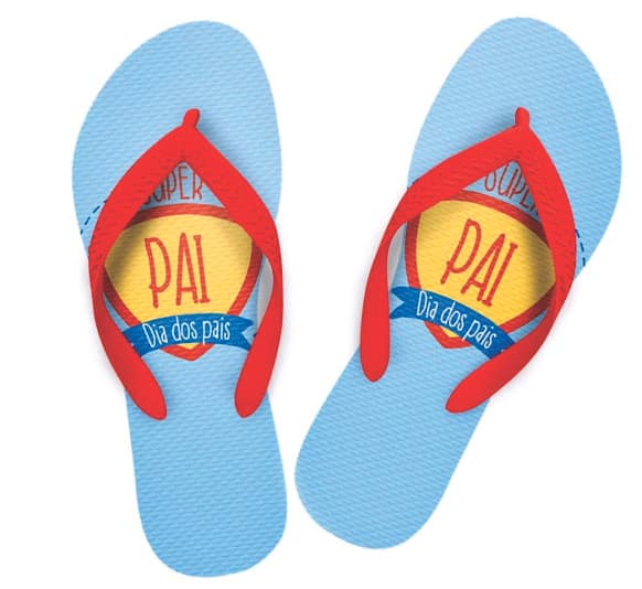 Chinelos Personalizados Diadema