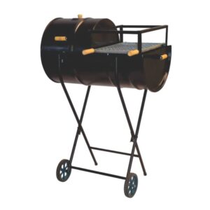 Churrasqueira Bafo Personalizada, C/ Porta Carvão E Grelha