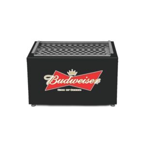 Churrasqueira Portátil Personalizada Budweiser ( Inox )