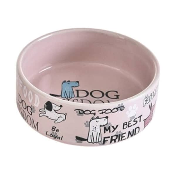 Comedouro 140ml com Adesivo Personalizado