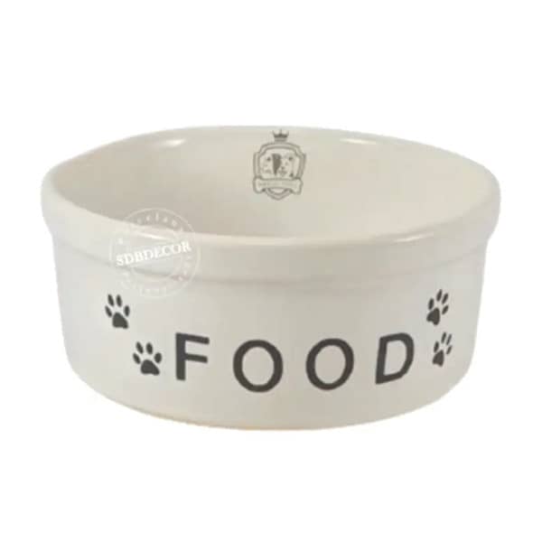 Comedouro Pet de Cerâmica Personalizado para Food 500 ml
