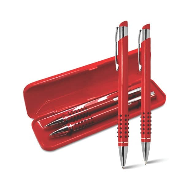 Conjunto Caneta e Lapiseira em Metal Personalizado