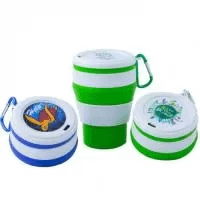 Copo ecológico sanfonado