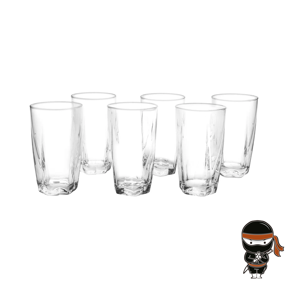 Copo de vidro grande