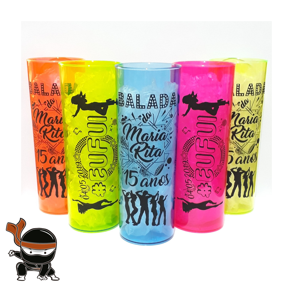 Copos personalizados para festa