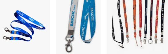 Cordão para brindes crachá