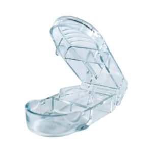 Cortador De Comprimidos E Porta Remédios Com Reservatório