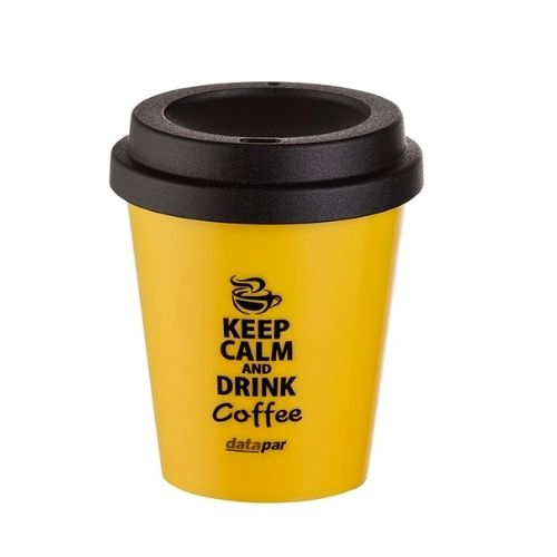 Copo com tampa personalizado para brindes