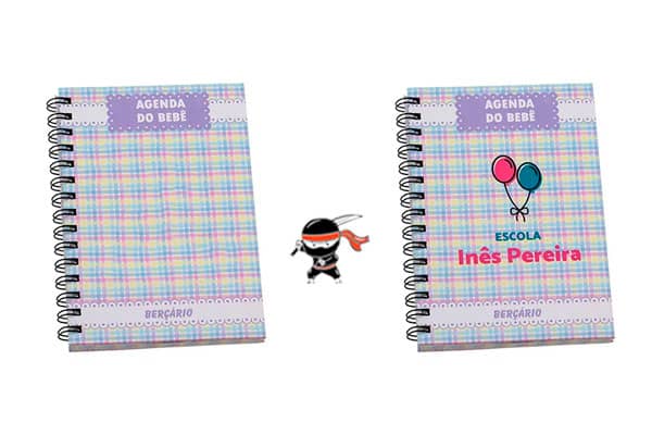 Diário do bebê personalizado