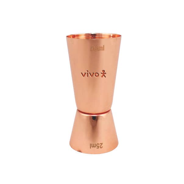 Dosador Duplo 25X50 Cobreado