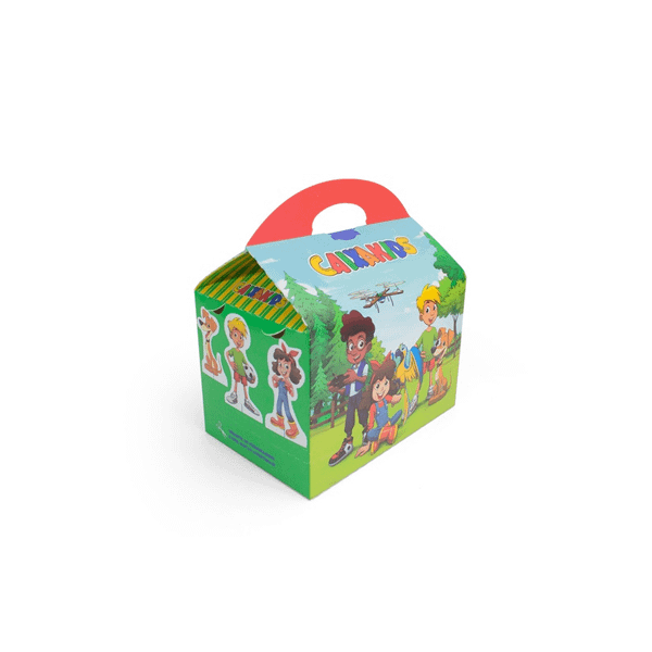 Embalagem para Kit Lanche Infantil Personalizada