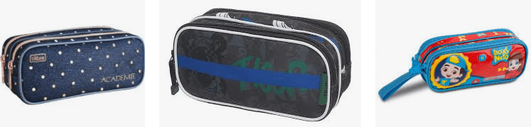 Estojo Escolar Duplo Personalizado