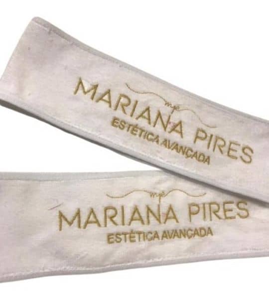 100 Faixas De Cabelo Canelada Personalizada