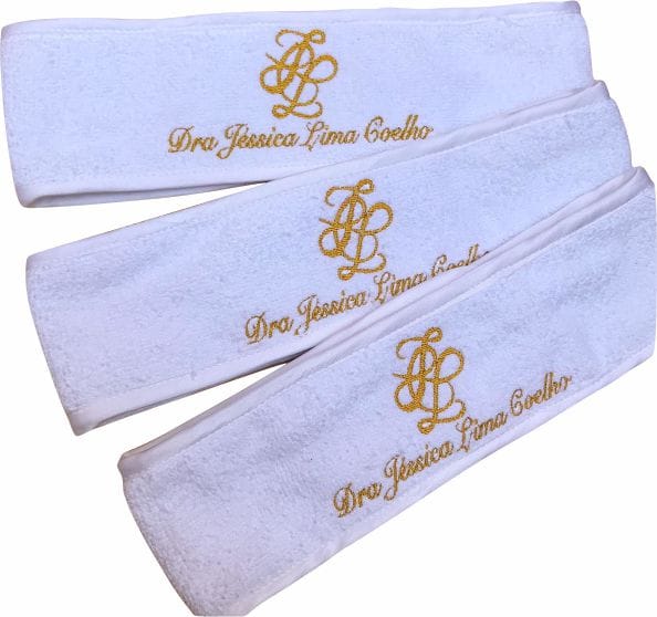 Faixa De Cabelo Personalizada com Acabamento em Viés