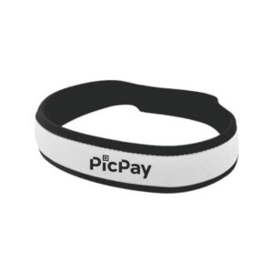 Faixa para Cabelo Com Velcro Branca 12 Unidades Personalizada