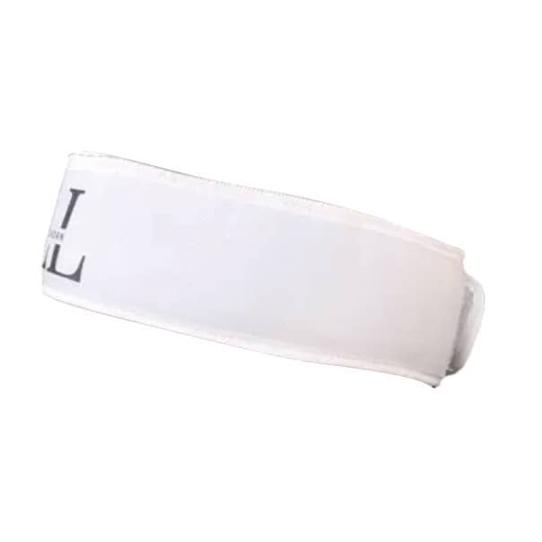 Faixa para Cabelo com Velcro Branca 5 Unidades Personalizada