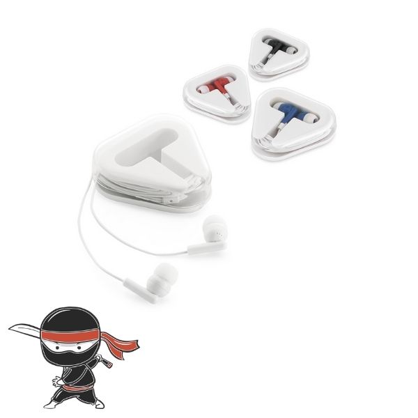 Fone de ouvido com caixa