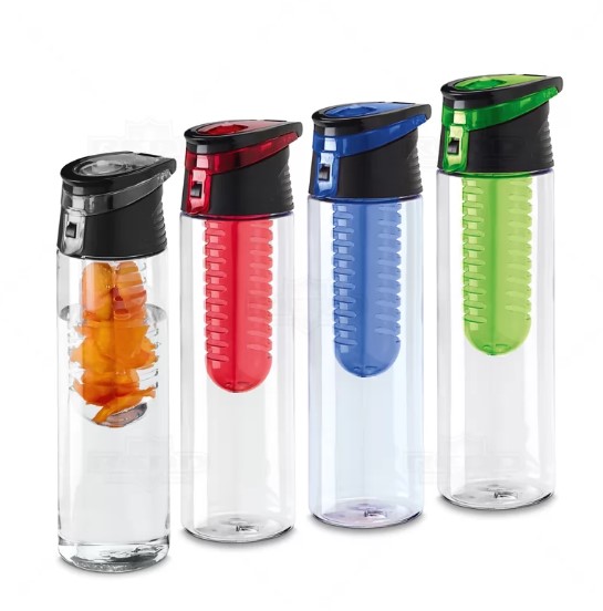 Garrafa esqueeze com infusor personalizada