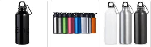 Garrafa Squeeze Aluminio Personalizada