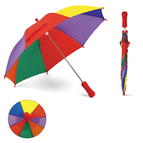 Guarda Chuva Infantil Colorido Personalizado