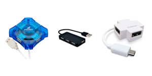 Hub USB 2.0 4 portas