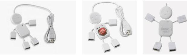 Hub personalizado boneco