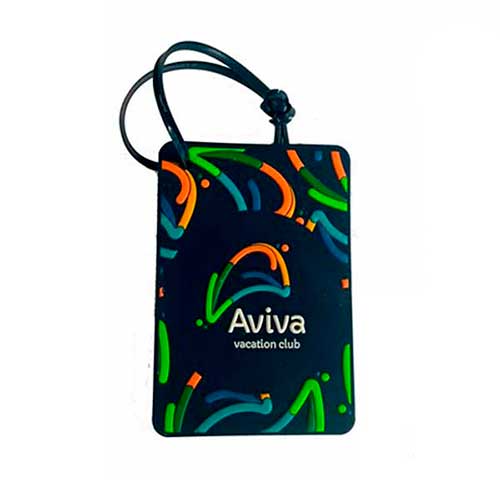 Identificador de bagagem emborrachado