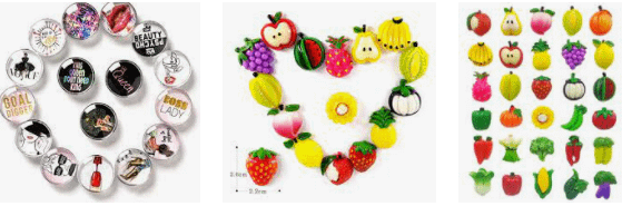 Imãs de Geladeira Decorativos