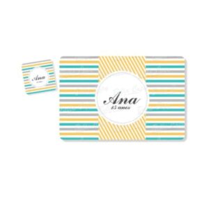 Jogo Americano Casamento Personalizado