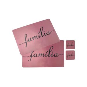Jogo Americano Personalizado Famíla